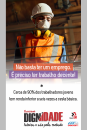 QUEREMOS DIGNIDADE. Inteira e não pela metade