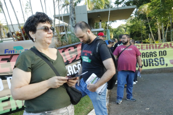 mobilização em Brasília | Sinpaf