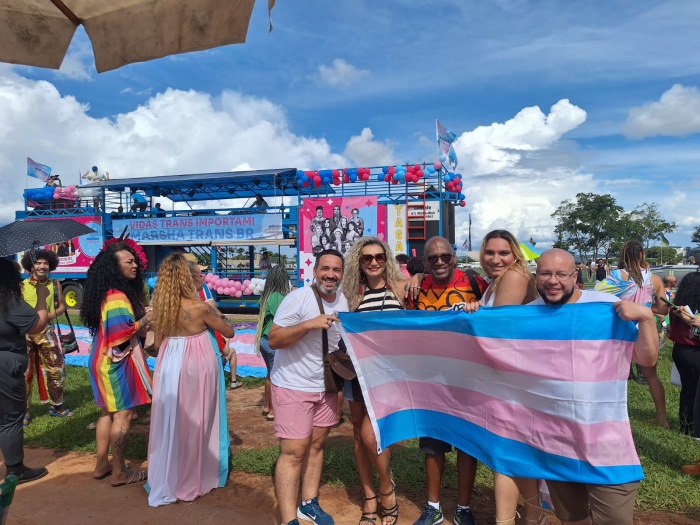 'Marsha' Trans em Brasília / reprodução