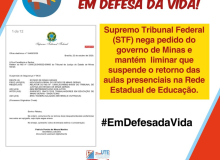 Em MG, Sind-UTE consegue na Justiça manter a suspensão das aulas durante a Pandemia