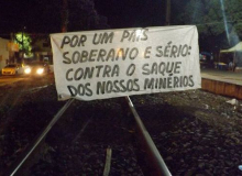 Catalão (GO): Movimentos populares ocupam trilhos de mineradoras transnacionais