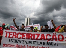 Trabalhadores desaprovam terceirização da atividade-fim, mostra CUT/Vox Populi