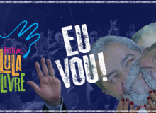 Vem aí mais uma edição do Festival Lula Livre. Participe e colabore