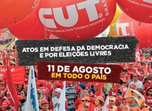 Brasileiros vão ocupar às ruas no dia 11 de agosto com atos em defesa da democracia