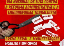 Confetam convoca municipais para greve geral do setor público no dia 18