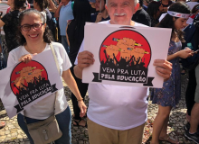 ISP apoia e participa da greve nacional da educação