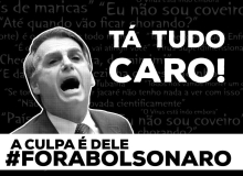Brasileiros apontam Bolsonaro como culpado pela inflação e esperam piora na economia