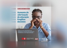 Aumento da uberização da educação fragiliza professores e professoras