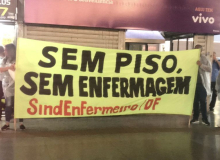 Piso da Enfermagem: votação pela suspensão está em 5 a 3; categoria pode parar