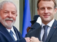 Lula é recebido como chefe de Estado na França e recebe prêmio ‘Coragem Política’