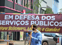 Manifestações em todo o Brasil marcam o dia nacional em defesa do setor público