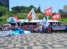Uso do BNDES para a privatização da água e energia é criticado em ato no RJ