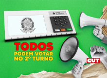 Eleitor que não votou no 1º turno pode votar no 2º turno, neste domingo (30)