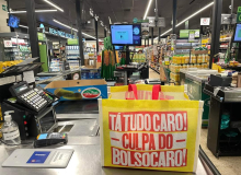 Tá caro? É culpa de Bolsonaro. Ações contra carestia bombam nas redes e nas ruas