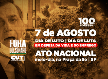 Minuto a minuto: Hoje é 'Dia de Luto e de Luta Em Defesa da Vida e do Emprego'