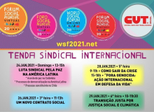 Fora Bolsonaro, trabalho pós-pandemia e vacina serão pautas da CUT no FSM2021