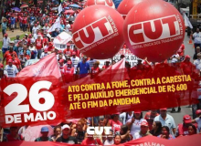 CUT organiza ato contra a fome, a carestia e pelo auxílio de R$ 600
