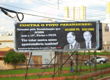 Bancários de Londrina denunciam deputados traidores