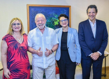 Haddad anuncia Rita Serrano na presidência da CEF e Tarciana Medeiros no BB