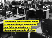 Jornalistas do Estado de Minas param por não pagamento de salário