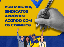 Trabalhadores dos Correios aceitam proposta da empresa e encerram negociação do ACT