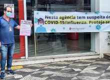 Aumento de casos de Covid obriga bancos a fechar agências em SP e no Ceará