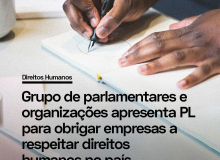 Projeto de Lei obriga empresas a respeitarem direitos humanos no país