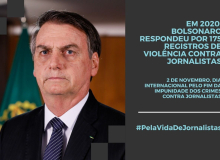 Pelo direito do trabalhador de imprensa informar sem sofrer represálias 