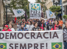 Defender a democracia é defender direitos dos trabalhadores, afirmam sindicalistas