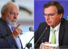 Lula empata tecnicamente com Bolsonaro no 1º e 2º turnos