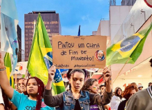 Recado dos estudantes para Bolsonaro: ‘Pintou um clima de fim de mandato’