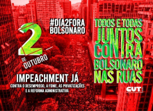 2 de outubro é dia de ocupar as ruas pelo #ForaBolsonaro, diz presidente da CUT