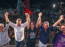 'Fiz uma opção: derrotar Jair Bolsonaro', diz Haddad em Ato da Virada, no Rio