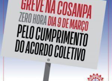 Trabalhadores da Companhia de Saneamento do Pará entram em greve em 9 de março