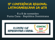 Contac-CUT representa o Brasil na República Dominicana