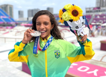 Quem é Rayssa Leal, sucesso brasileiro no skate nas Olimpíadas de 2021