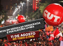 Mobilização em defesa de eleições livres tomará as ruas de todo o país no dia 11