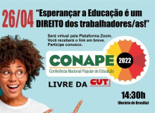 Educação profissional será foco de conferência da CUT nesta terça-feira (26)