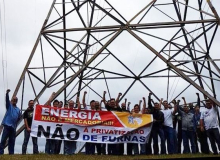 Atos marcam o Dia Nacional de Luta contra a privatização do Sistema Eletrobras
