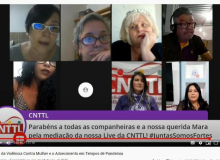 Sindicalistas debatem aumento da violência doméstica e adoecimento da saúde mental