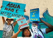 No Dia Mundial da Água, urbanitários realizam luta contra a privatização