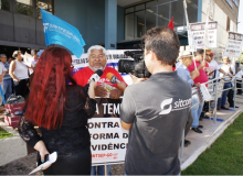 GO: Servidores federais denunciam reformas golpistas
