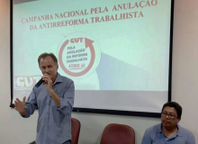 RO: CUT firme na campanha para anular a reforma trabalhista