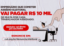 Assédio eleitoral: Donos de lojas terão de pagar R$ 10 mil por trabalhador coagido
