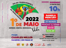 Dia Internacional do Trabalhador volta às ruas em 2022