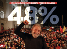 Lula vai a 48%, tem 54% dos votos válidos e pode vencer no 1º turno, diz Datafolha  