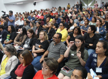 MS: Trabalhadores Administrativos em Educação em greve contra reajuste zero