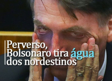 Em plena seca, Bolsonaro castiga nordestinos com corte de verba de carros-pipa