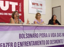 CUT-PB realiza seminário “Bolsonaro piora a vida das mulheres"
