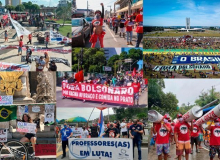 Brasil amanhece pedindo fora Bolsonaro, vacina no braço e comida no prato